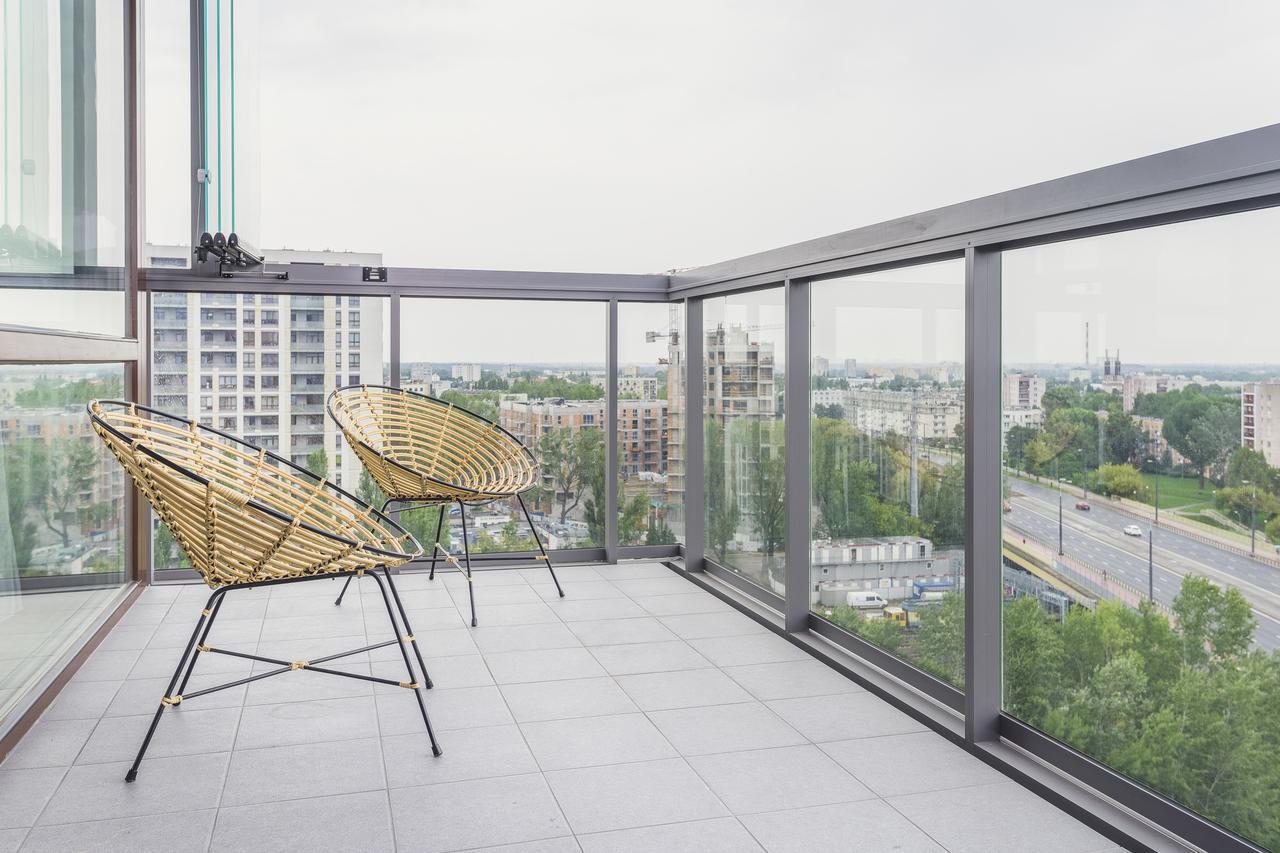Novis Apartments Panorama View Varsovia Exterior foto